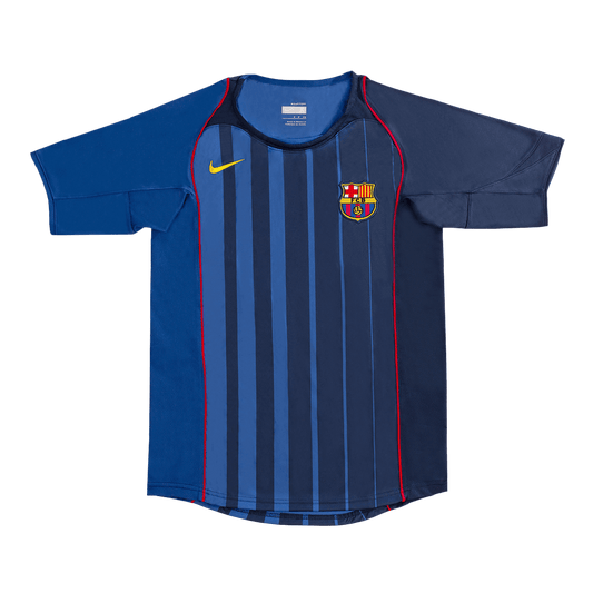 Retro Barcelona Borta Fotbollströja MESSI #30 2004/05-1