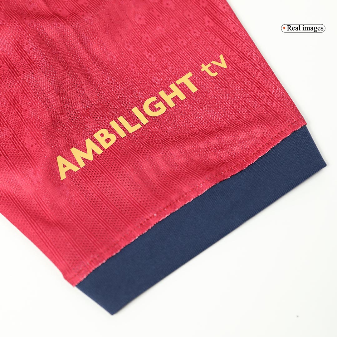 Barcelona Hemma Fotbollströja 2024/25 Autentisk - 125-årsjubileum(Spotify-logotyp utan text)