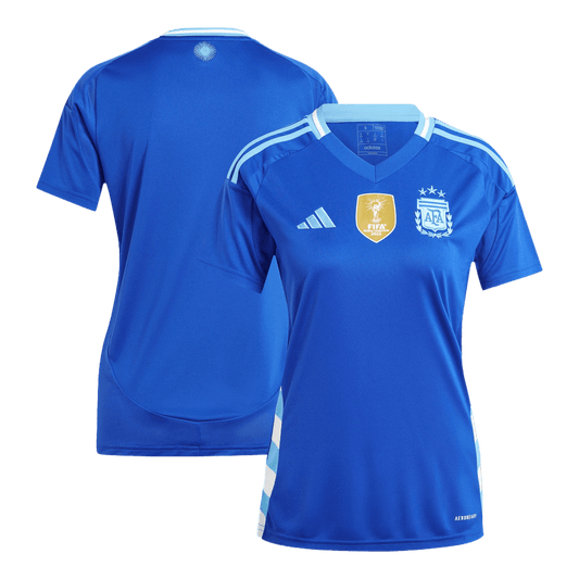 Argentina Borta Fotbollströjor 2024 Dam-1