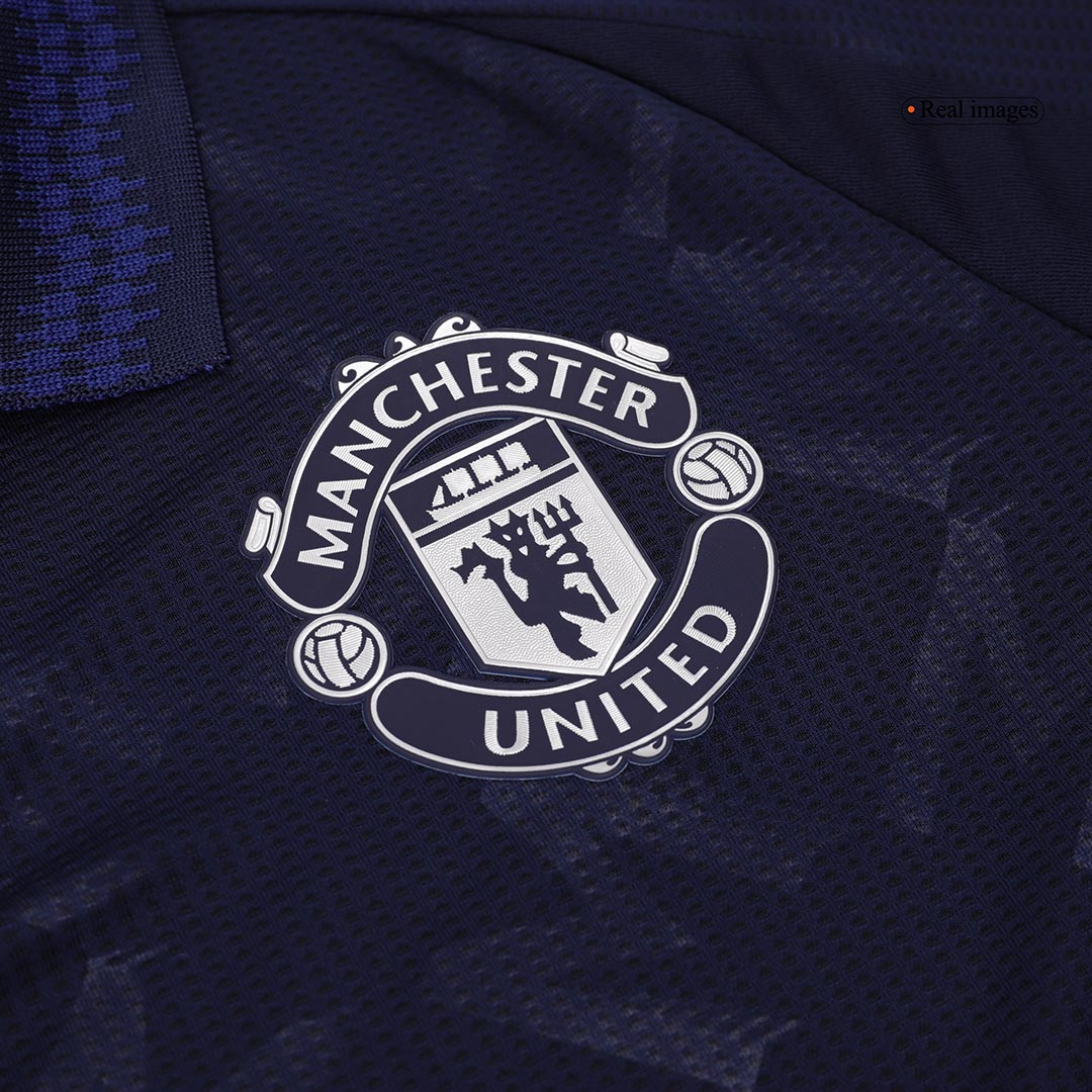 Manchester United Borta Fotbollströja 2024/25 Autentisk