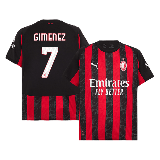 GIMENEZ #7 AC Milan Hemma Tröja 2025/26-1