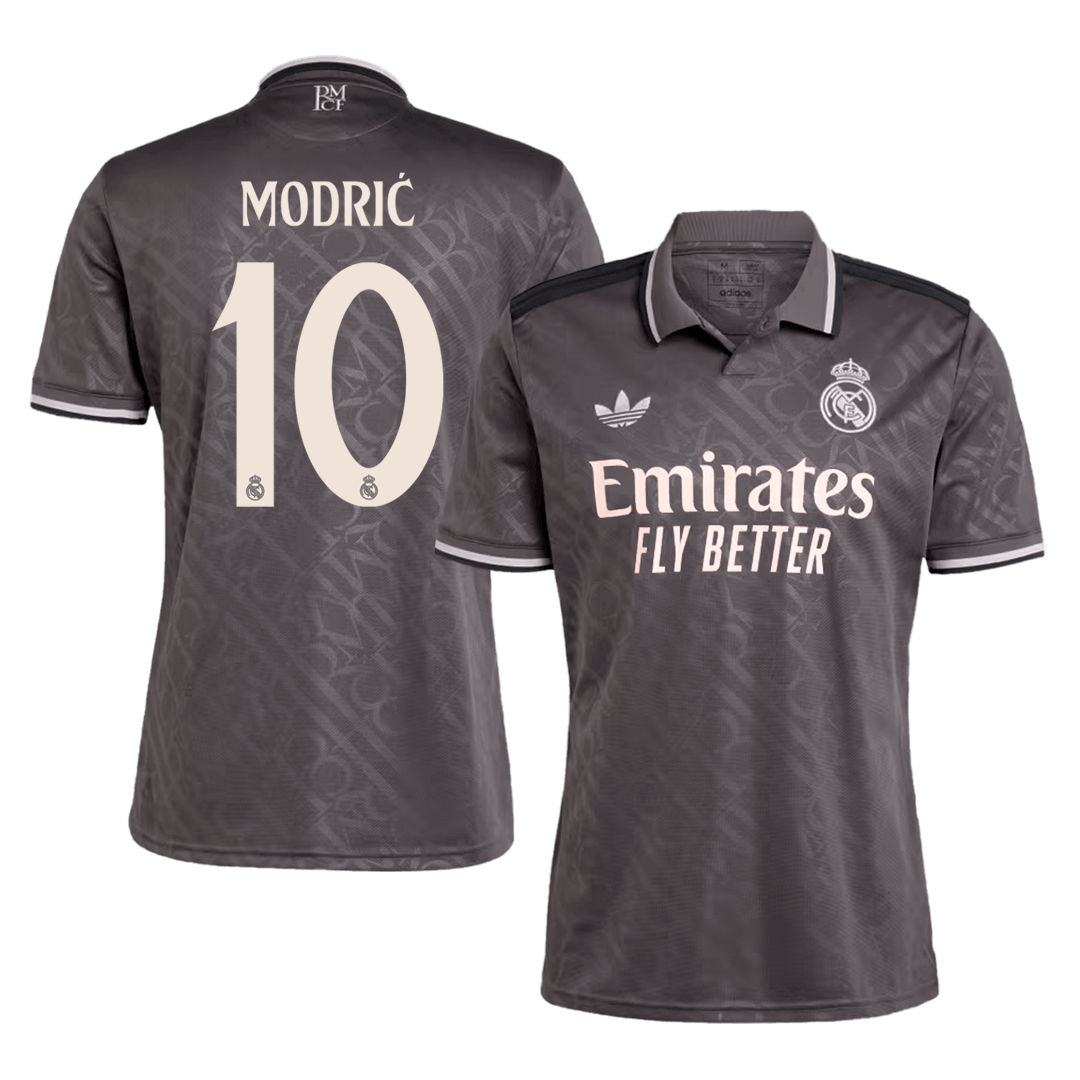 Real Madrid Tredjeställ Fotbollströja MODRIĆ #10 2024/25 Premium