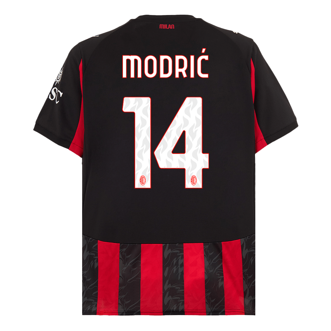 MODRIĆ #14 AC Milan Tröja 2025/26 Hemma