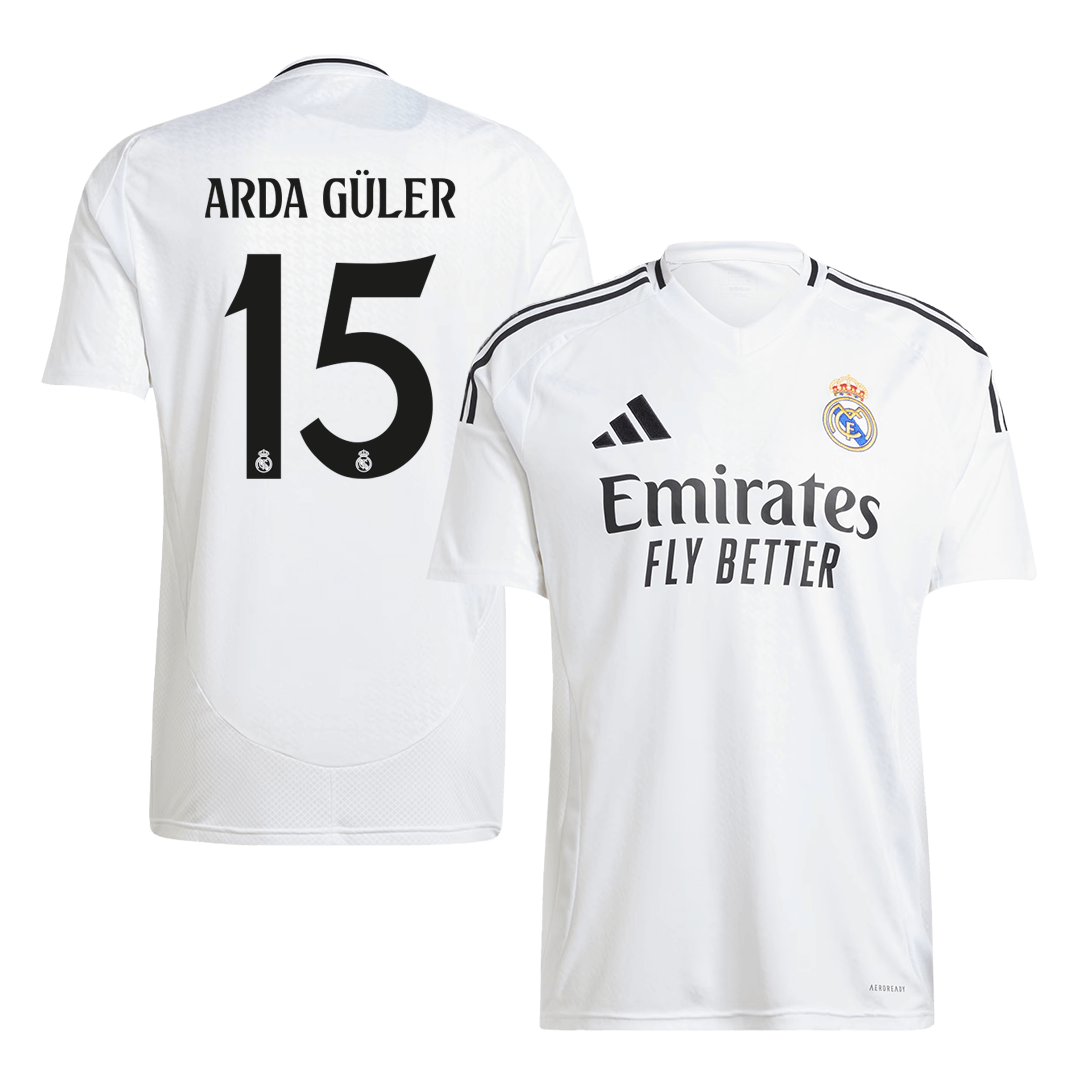 Real Madrid Hemma Fotbollströja ARDA GÜLER #15 2024/25