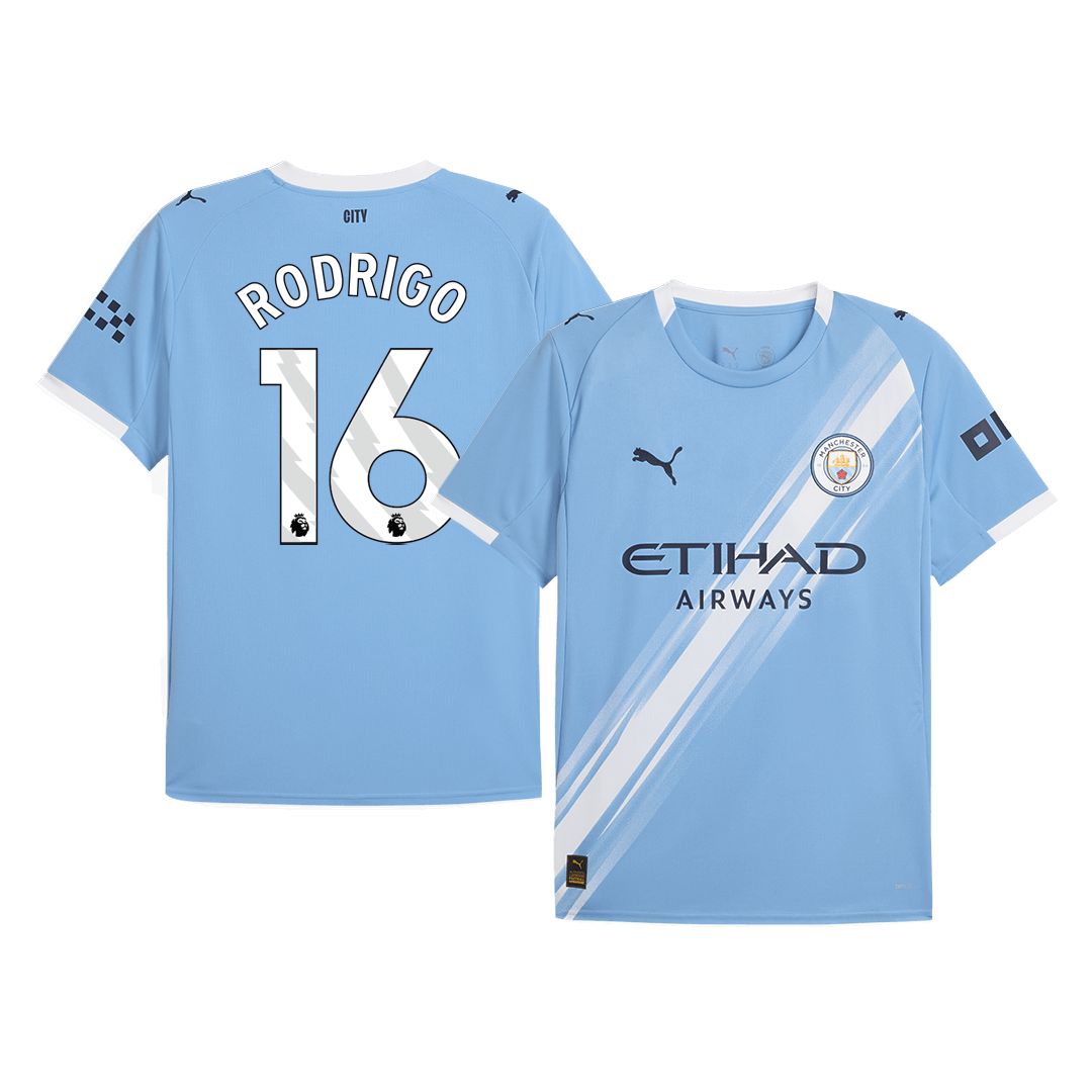RODRIGO #16 Manchester City Hemma Tröja 2025/26