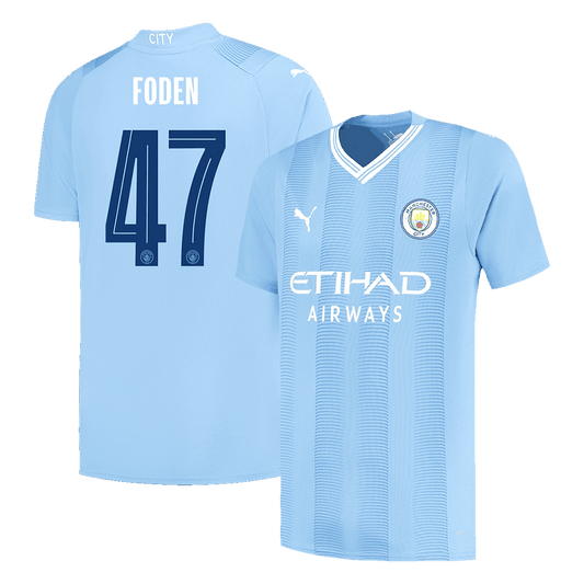Manchester City Hemma Fotbollströja FODEN #47 2023/24-1