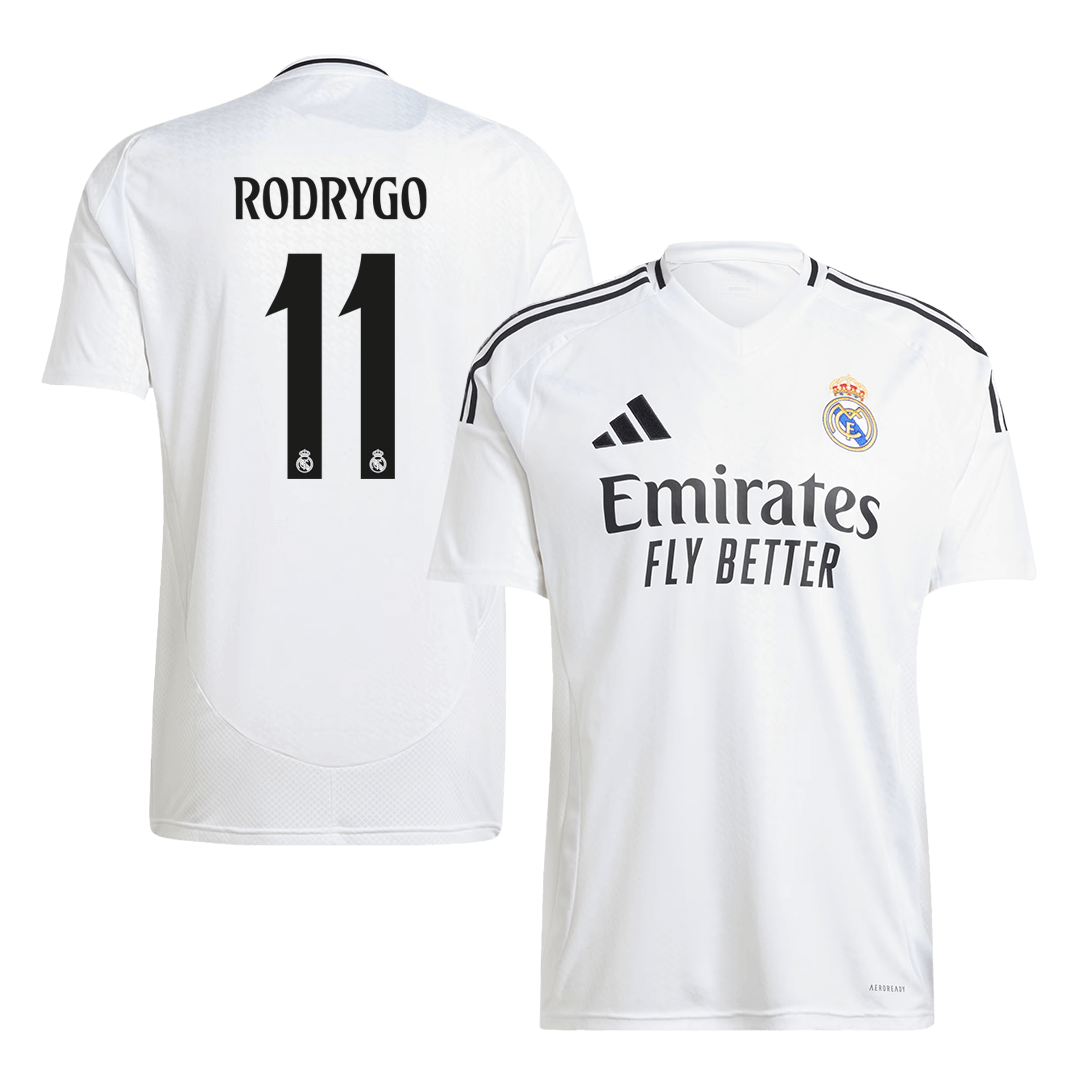 Real Madrid Hemma Fotbollströja RODRYGO #11 2024/25