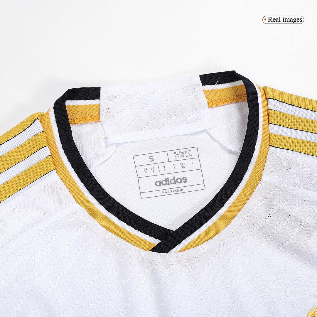 Retro Real Madrid Hemma Fotbollströja BELLINGHAM #5 2023/24 - UCL Final