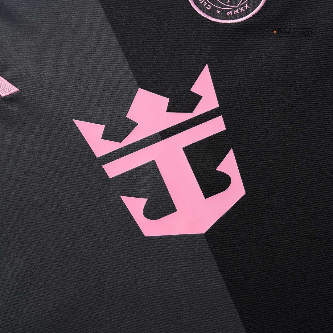 Inter Miami CF Borta Fotbollströja 2025 Fotbollssats Barn