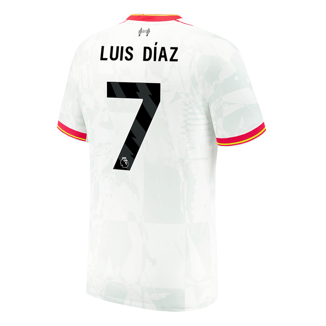 Liverpool Tredjeställ Fotbollströja LUIS DÍAZ #7 2024/25