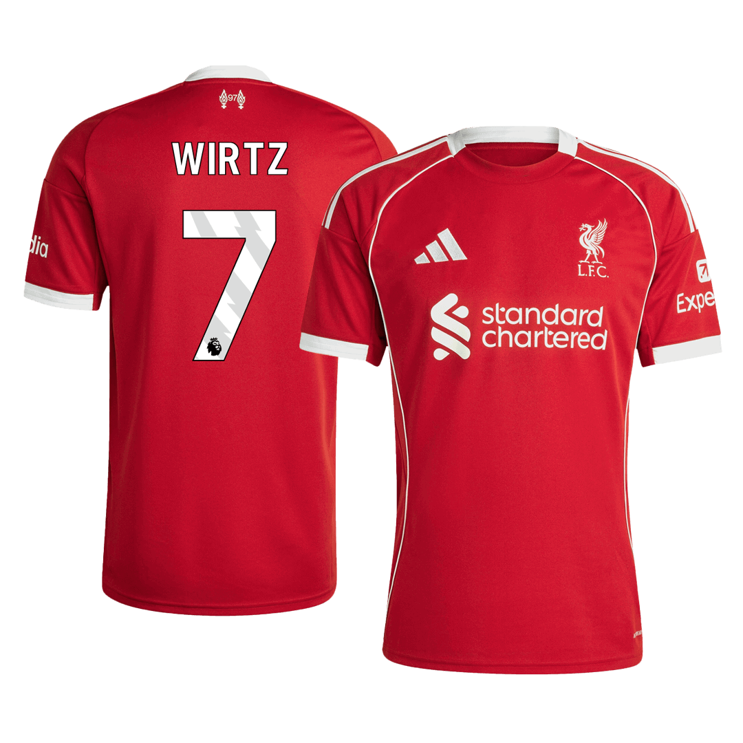 WIRTZ #7 Liverpool Tröja 2025/26 Hemma