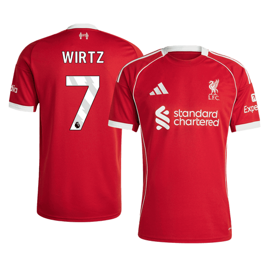 WIRTZ #7 Liverpool Tröja 2025/26 Hemma-1
