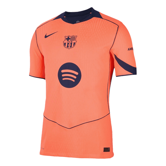 Barcelona Tröja 2025/26 Tredje Autentisk Orange