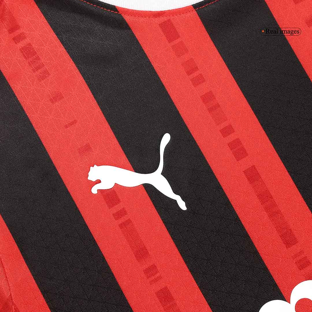 AC Milan Hemma Fotbollströja GIMENEZ #7 2024/25 Autentisk