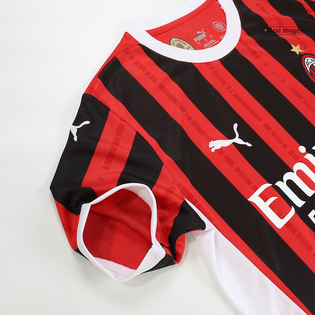 AC Milan Hemma Fotbollströja GIMENEZ #7 2024/25