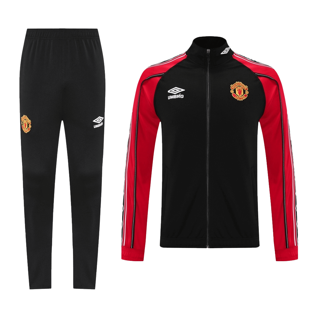 Manchester United Träningsset (Jacka+Byxor) 2025/26 Röd & Svart