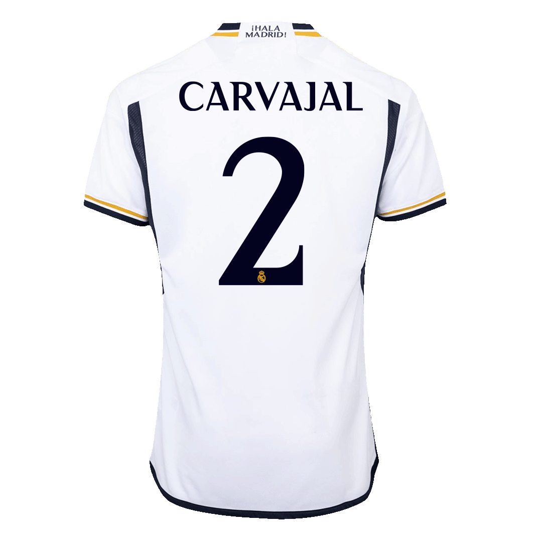Real Madrid Hemma Fotbollströja CARVAJAL #2 2023/24 Autentisk