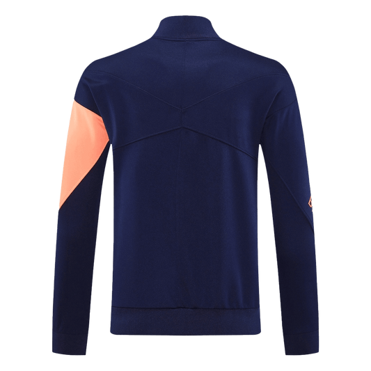 Barcelona Träningsjacka 2025/26 Navy&Orange-1