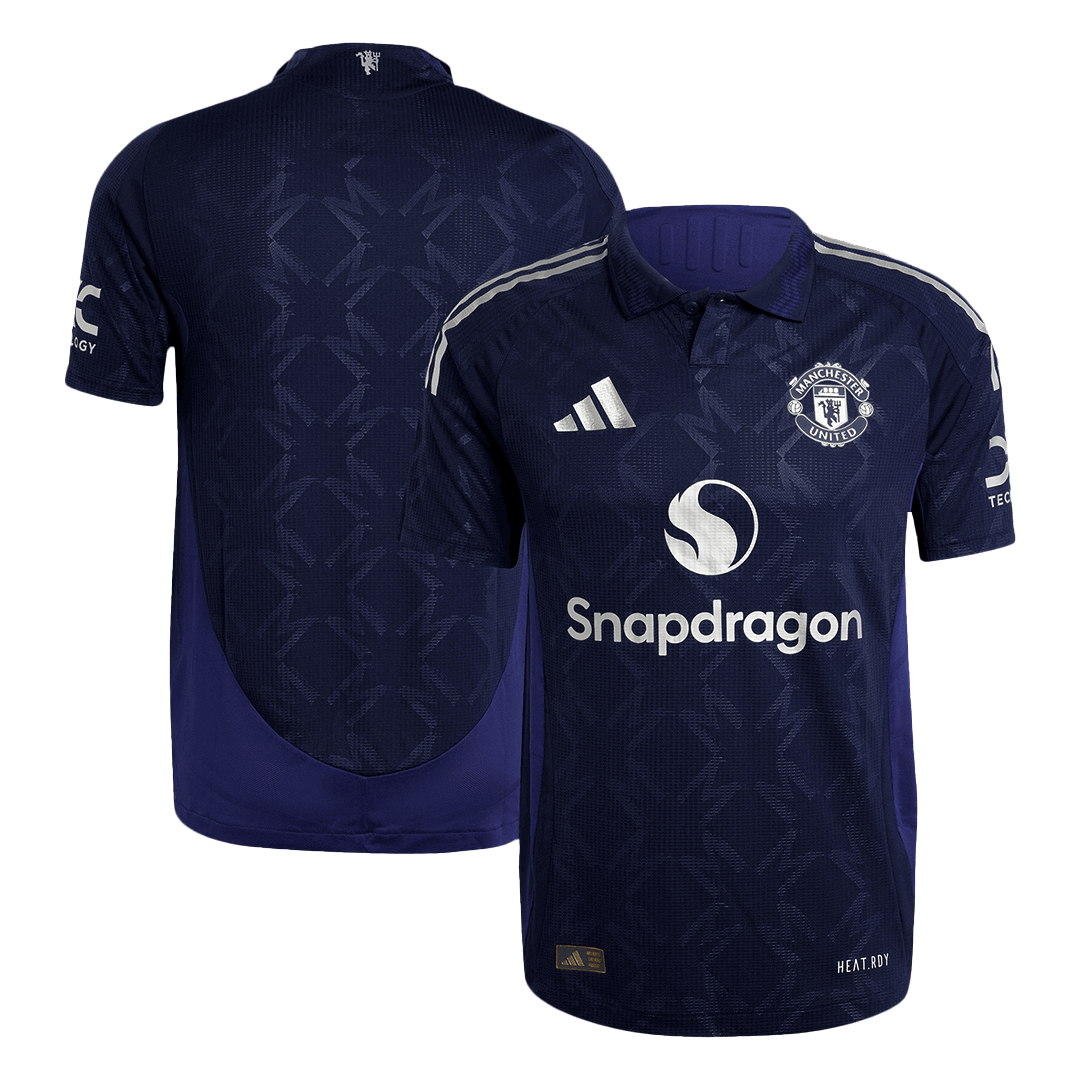 Manchester United Borta Fotbollströja 2024/25 Autentisk
