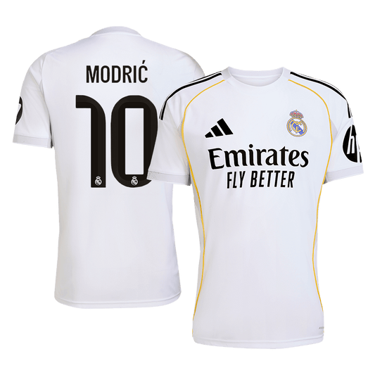 MODRIĆ #10 Real Madrid Hemma Fotbollströjor 2025/26-1