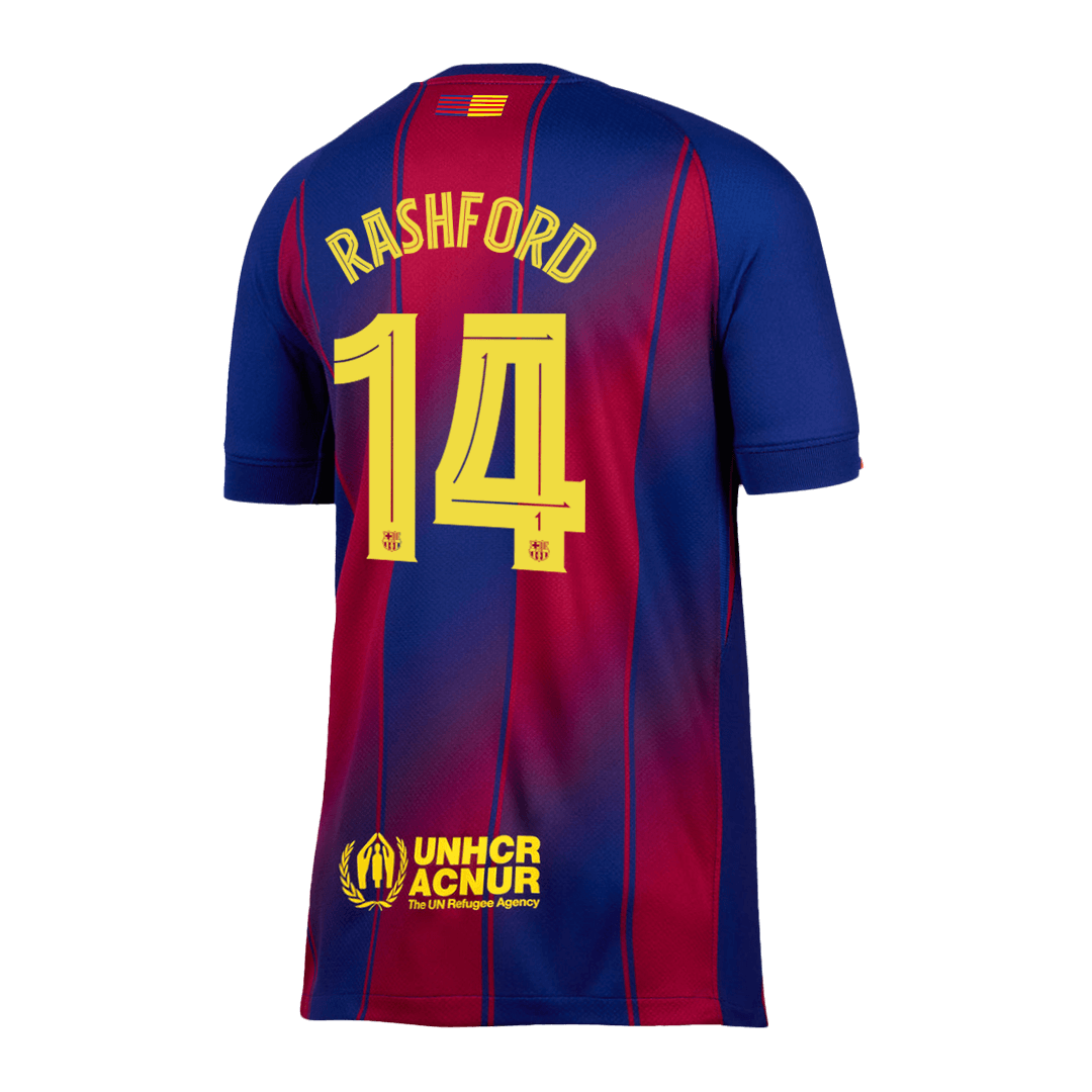 RASHFORD #14 Barcelona Tröja 2025/26 Hemma - UCL