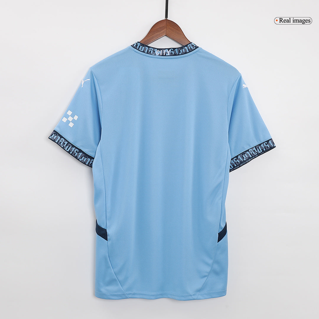 Manchester City Hemma Fotbollströja DE BRUYNE #17 2024/25 - UCL