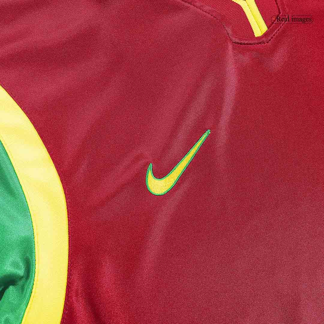 Portugal Hemma Fotbollströjor 1999 Retro