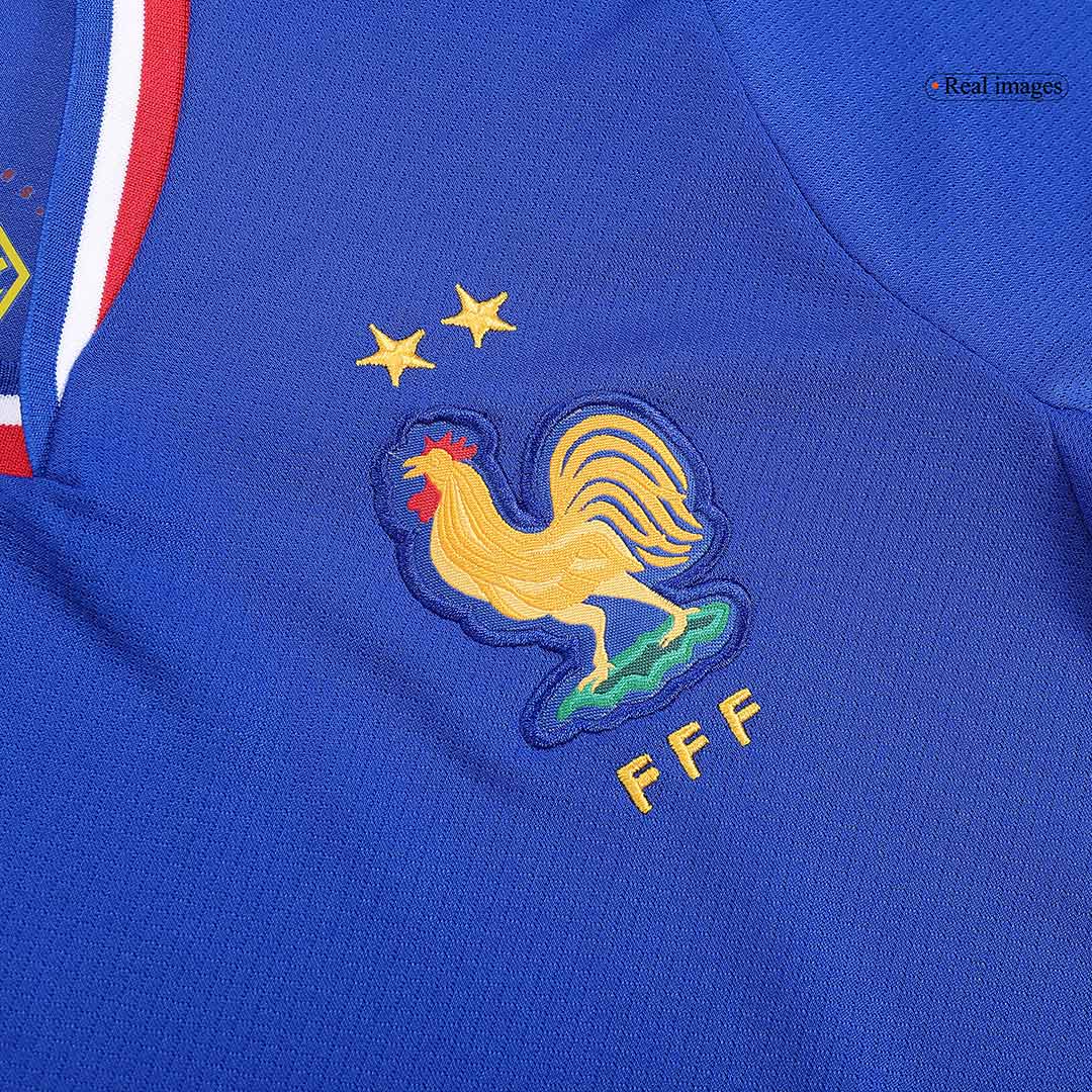 Frankrike Hemma fotbollströjor 2024 Fotbollssats Barn