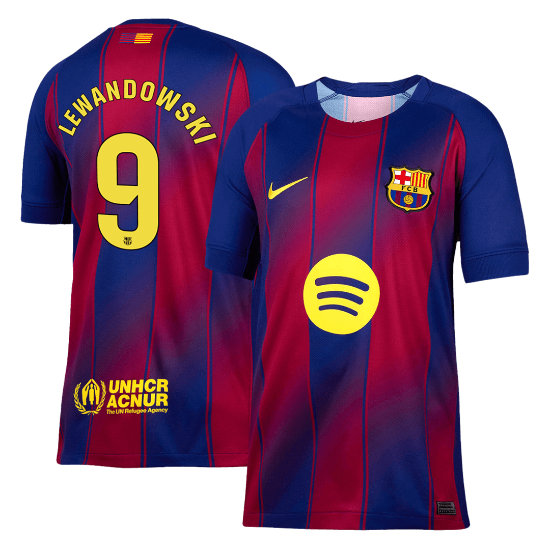 LEWANDOWSKI #9 Barcelona Tröja 2025/26 Hemma