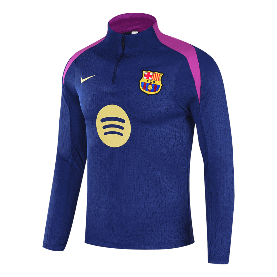 Barcelona Tröja & Träningsset(Jacka+Byxor) 2025/26 Mörkblå Barn