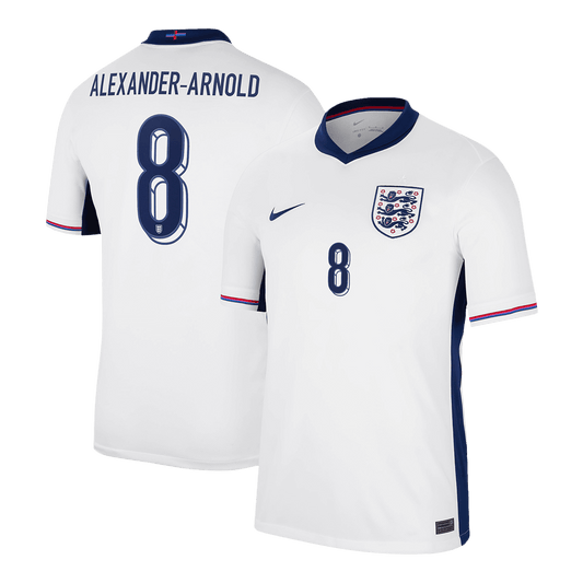 England Hemma Fotbollströjor ALEXANDER-ARNOLD #8 Euro 2024
 Premium