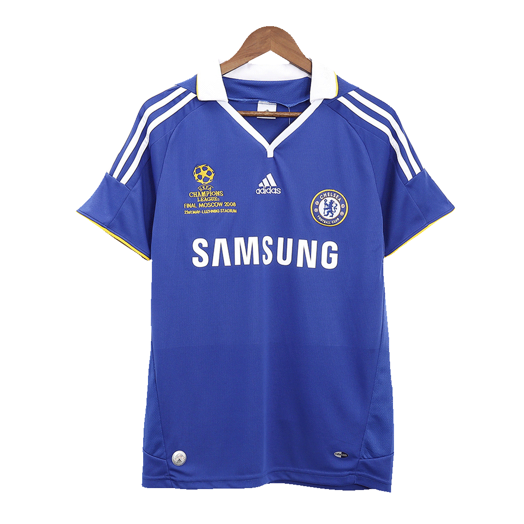 Retro Chelsea Hemma Fotbollströja 2008 - UCL Final