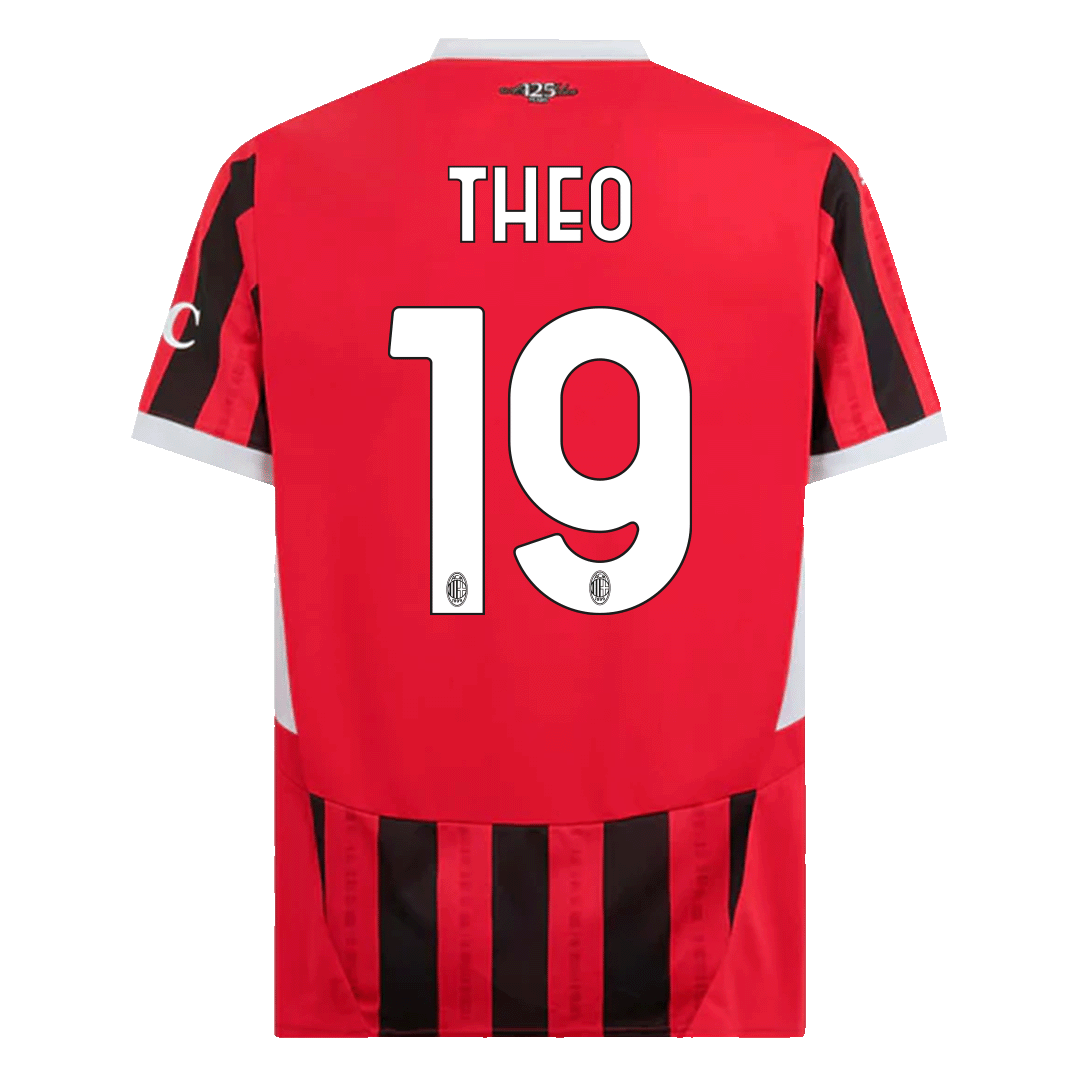 AC Milan Hemma Fotbollströja THEO #19 2024/25