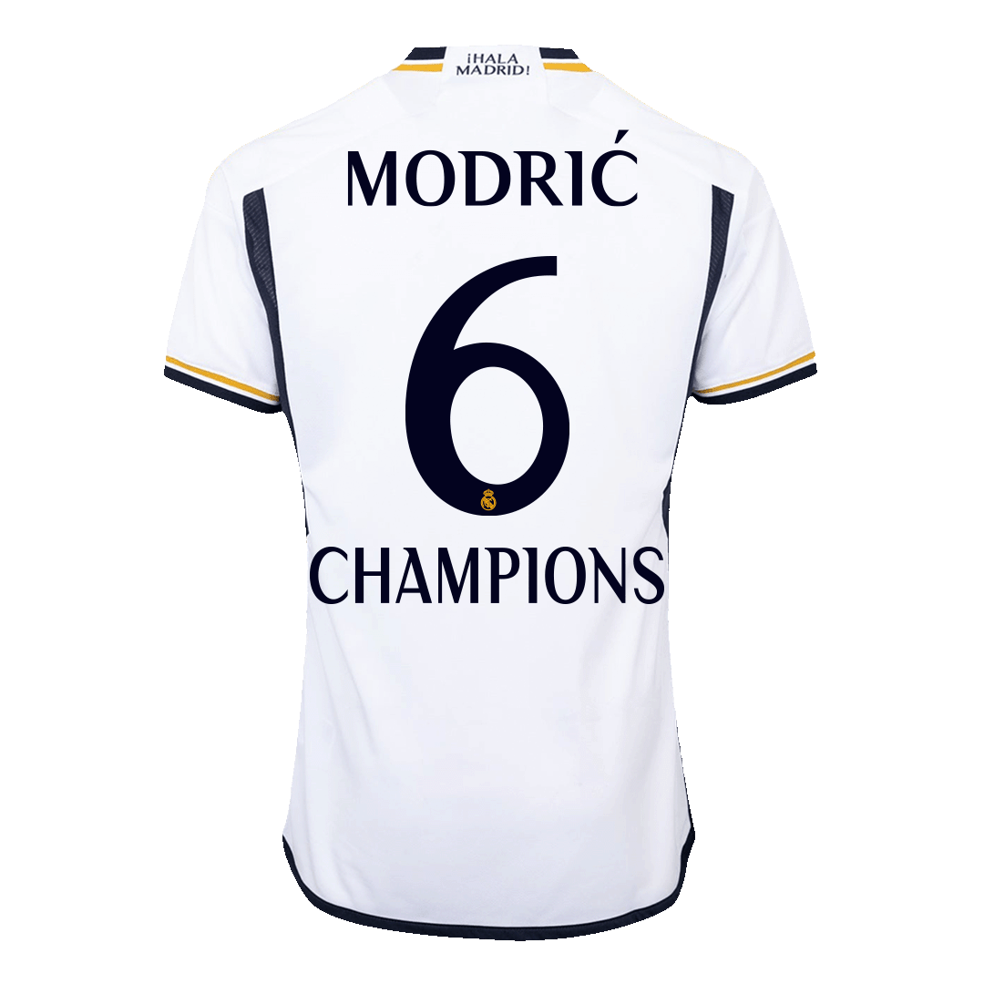 Real Madrid Hemma Fotbollströja MODRIĆ #6 2023/24 Autentisk