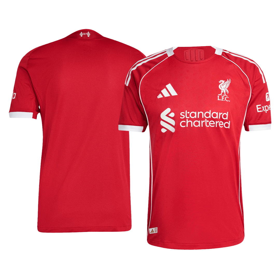 Liverpool Tröja 2025/26 Hemma Autentisk