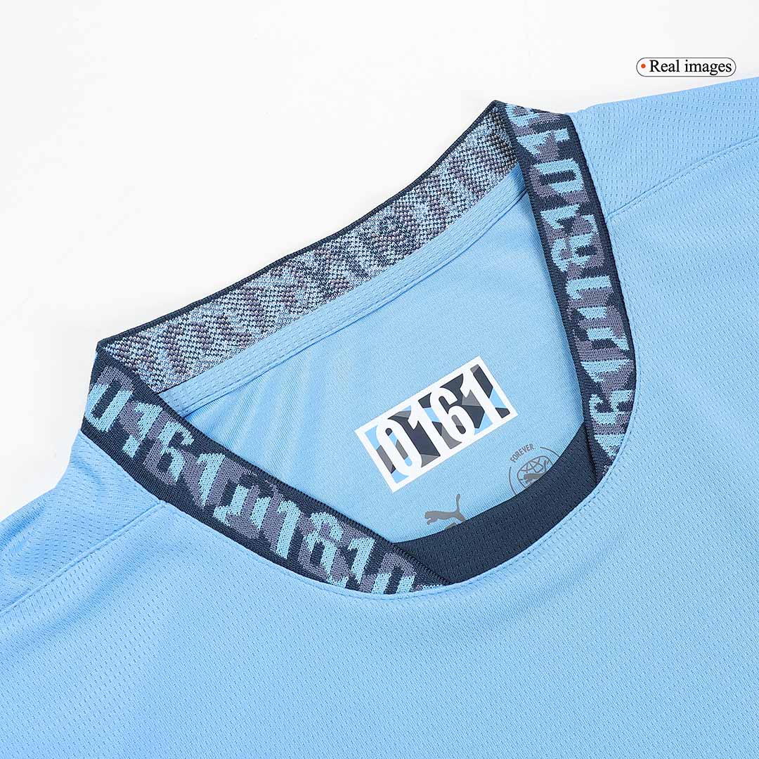 Manchester City Hemma Fotbollströja HAALAND #9 2024/25 - UCL