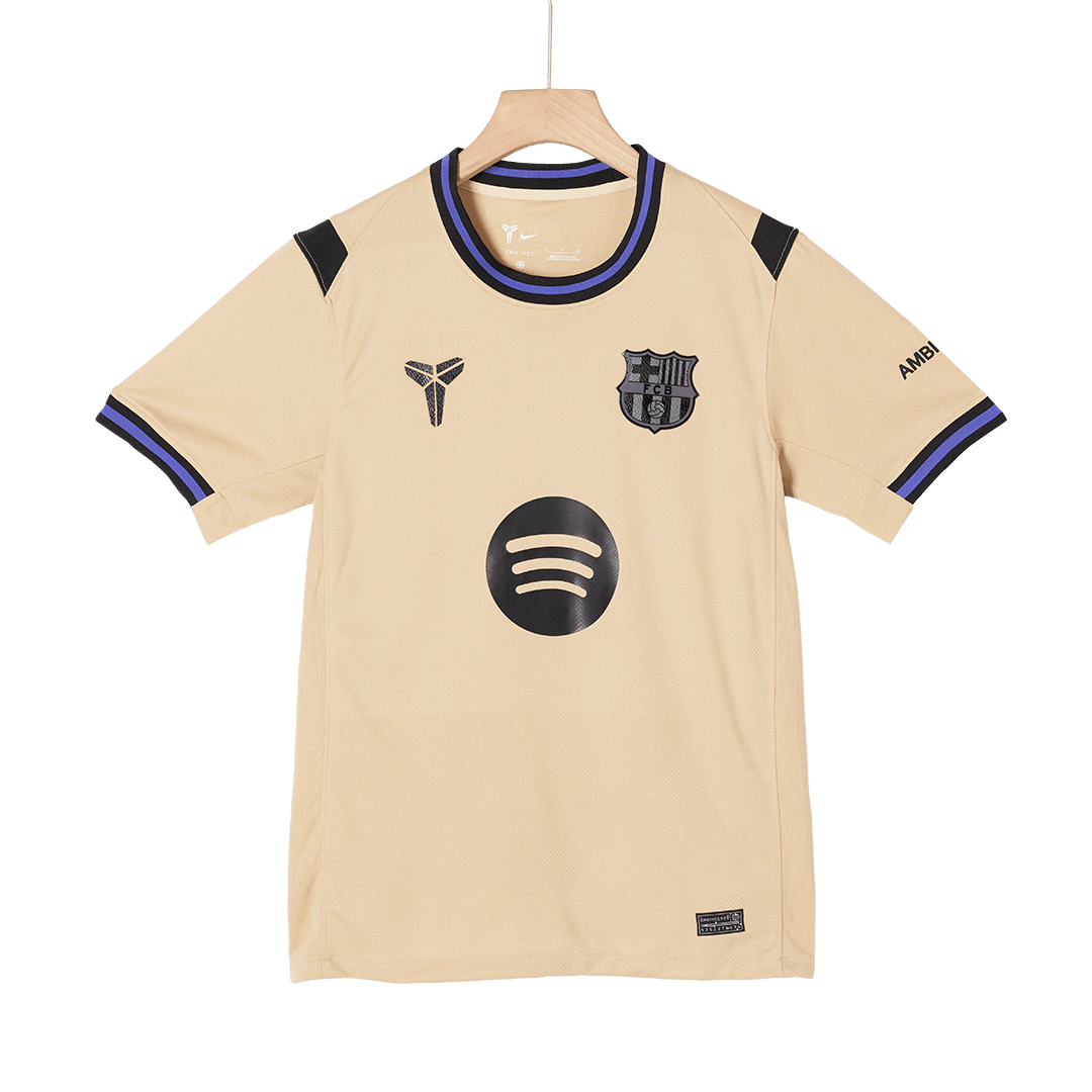 Barcelona Tröja LAMINE YAMAL #10 2025/26 Borta Gul