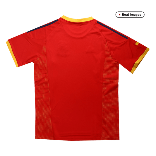 Spanien Hemma Fotbollströjor 2002 Retro-1