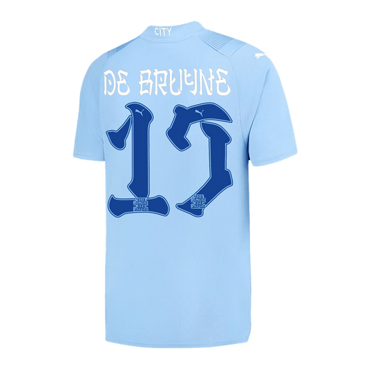Manchester City Hemma Fotbollströja DE BRUYNE #17 2023/24-1