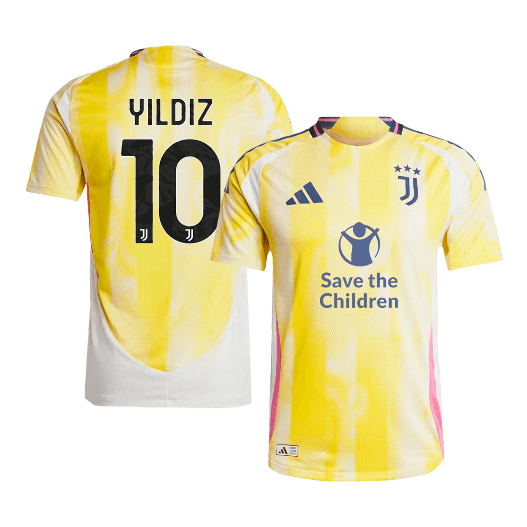 Juventus Borta Fotbollströja YILDIZ #10 2024/25 Autentisk