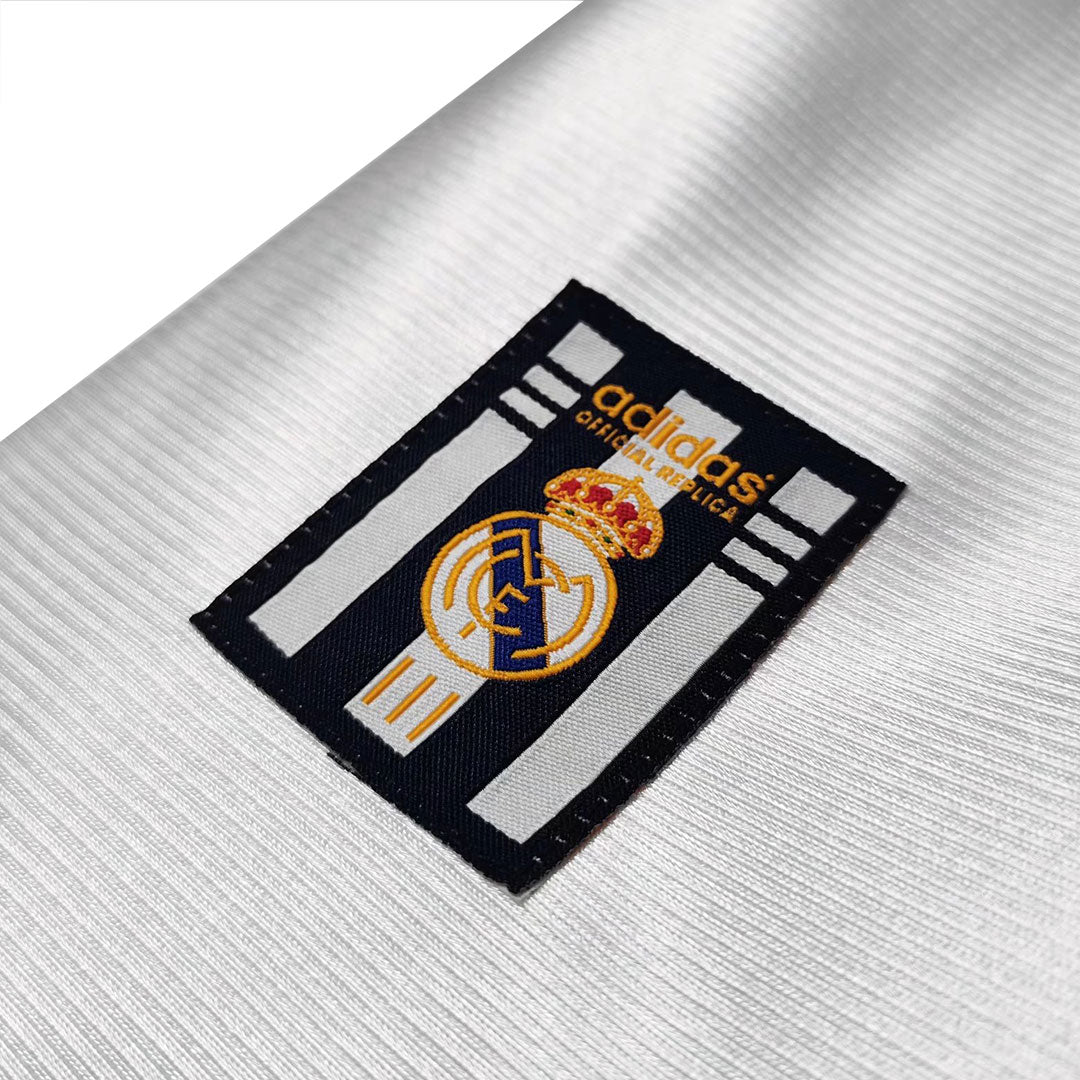 Retro Real Madrid Hemma Fotbollströja RAUL #7 1998/00