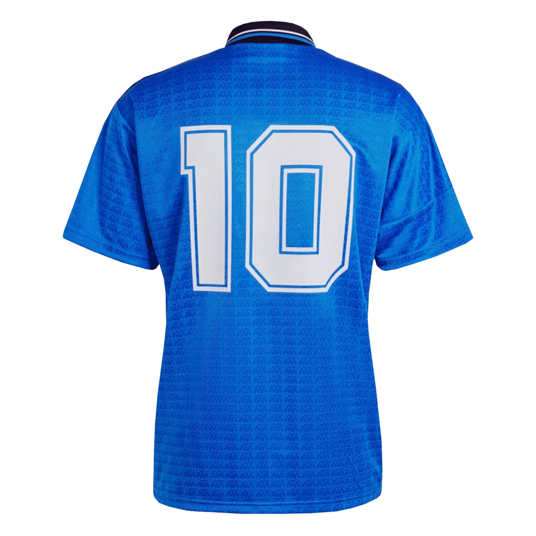 #10 Argentina Borta Fotbollströjor 1994 Retro
