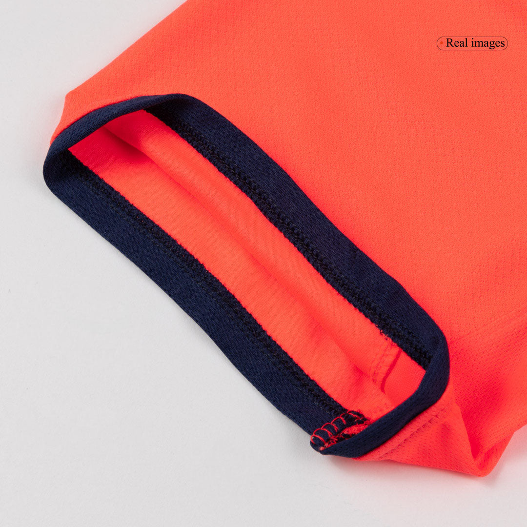 Barcelona Tröja PEDRI #8 2025/26 Tredje Orange - UCL