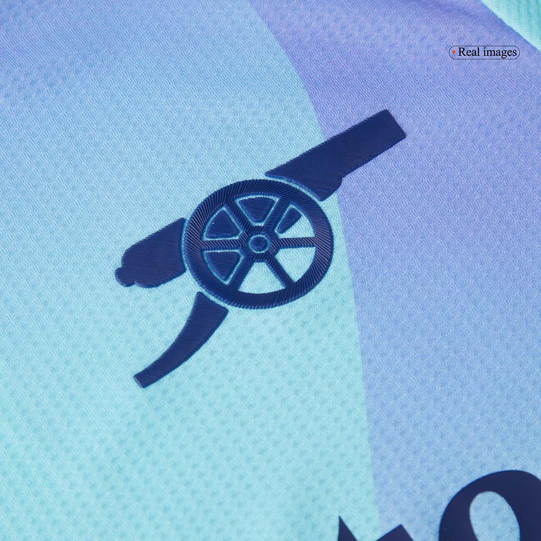 Arsenal Tredjeställ Fotbollströja 2024/25 Autentisk