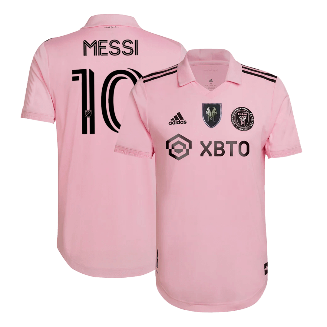 Inter Miami CF Hemma Fotbollströja MESSI #10 2023 Premium