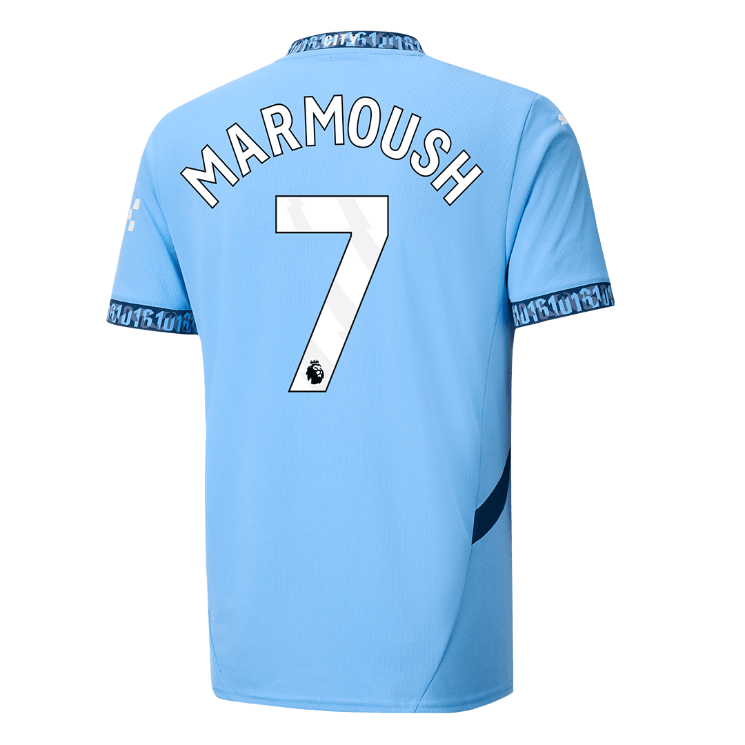Manchester City Hemma Fotbollströja MARMOUSH #7 2024/25 Premium