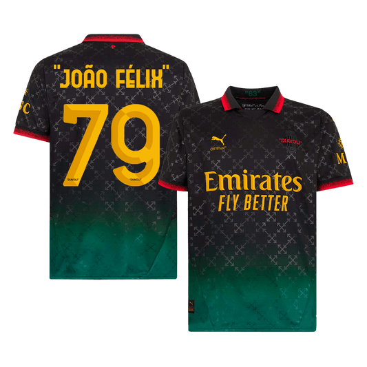 AC Milan Fjärde borta Fotbollströja JOÃO FÉLIX #79-1