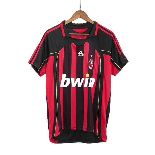 Retro AC Milan Hemma Fotbollströja RONALDO #99 2006/07-1
