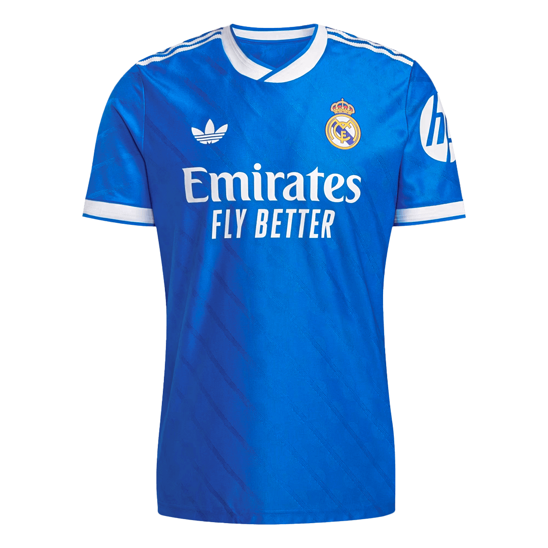 Real Madrid Tröja CAMAVINGA #6 2025/26 Tredje Autentisk Blå