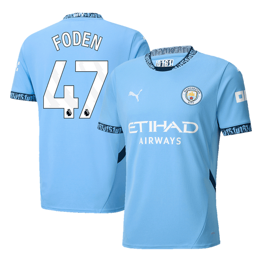 Manchester City Hemma Fotbollströja FODEN #47 2024/25-1